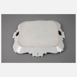 Meissen Prunktablett ”Blumenbukett”