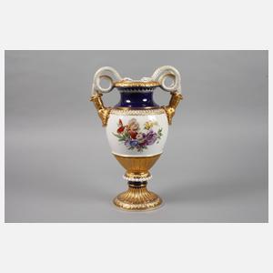Meissen Schlangenhenkelvase