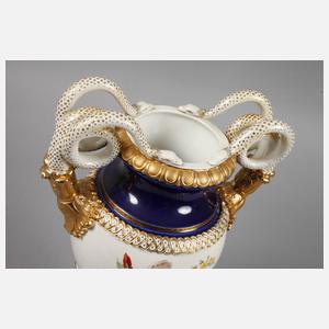Meissen Schlangenhenkelvase