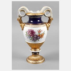 Meissen Schlangenhenkelvase