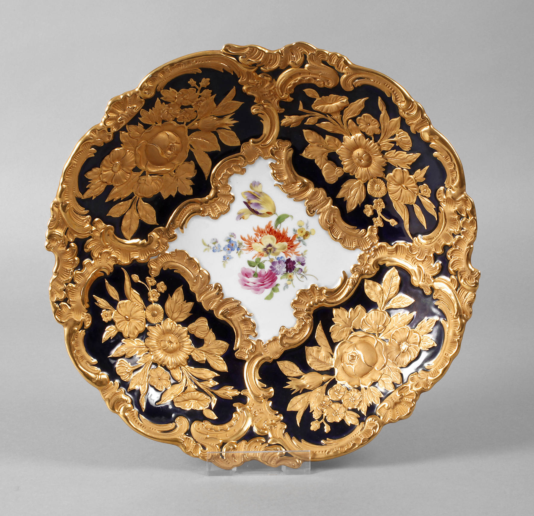 Meissen Prunkschale ”Blumenbukett”