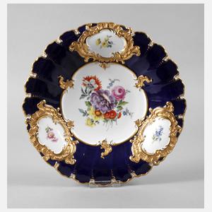 Meissen Prunkteller ”Blumenbukett”