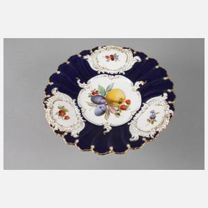 Meissen Tafelaufsatz ”Fruchtmalerei”