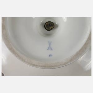 Meissen Tafelaufsatz ”Fruchtmalerei”