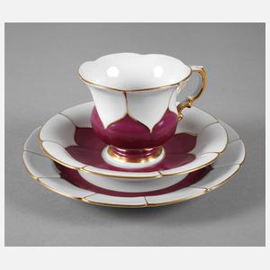Meissen Kaffee-/Teegedeck ”B-Form”