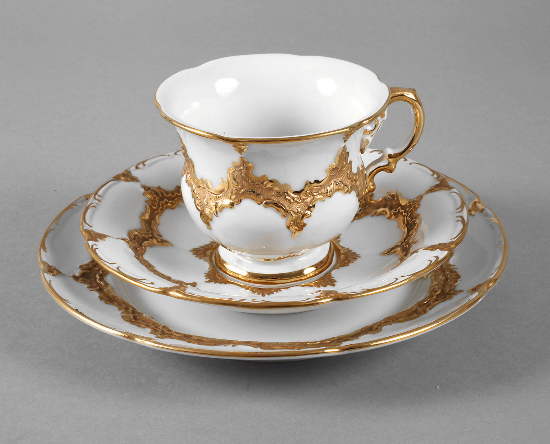 Meissen Kaffee-/Teegedeck ”B-Form”