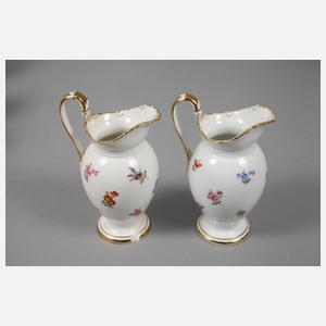 Meissen großes Kaffeeservice Streublümchendekor