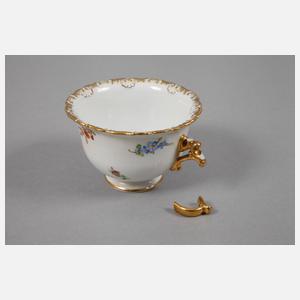 Meissen großes Kaffeeservice Streublümchendekor