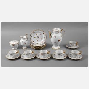 Meissen Kaffeeservice Streublümchendekor