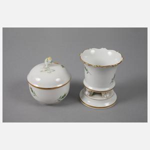 Meissen Mokkaservice ”Gelbe Rose”