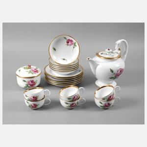 Meissen Restservice ”Rote Rose”