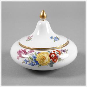Meissen Deckeldose ”Blumenbukett”