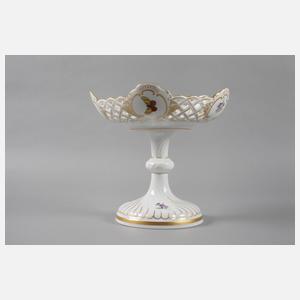 Meissen Tafelaufsatz Blumenmalerei