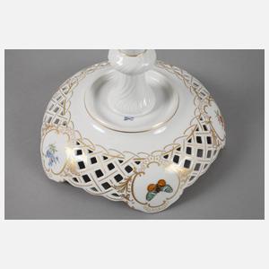 Meissen Tafelaufsatz Blumenmalerei