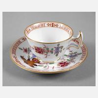 Meissen Mokkatasse ”Fels- und Vogelmalerei”111