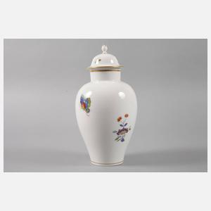 Meissen Deckelvase ”Indische Blumenmalerei”