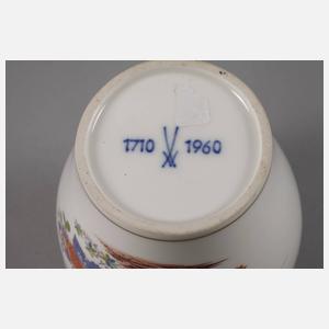 Meissen Deckelvase ”Indische Blumenmalerei”
