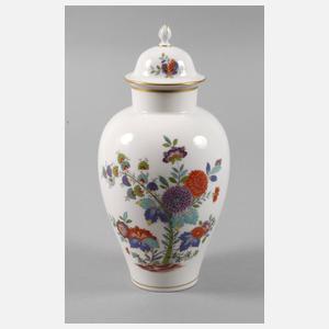 Meissen Deckelvase ”Indische Blumenmalerei”