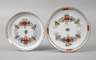 Meissen zwei Teller ”Indische Blumenmalerei”
