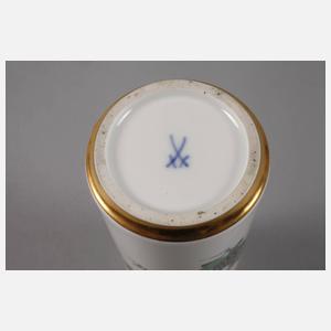 Meissen Zylindervase ”Indische Blumenmalerei”