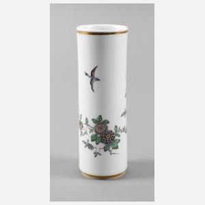Meissen Zylindervase ”Indische Blumenmalerei”