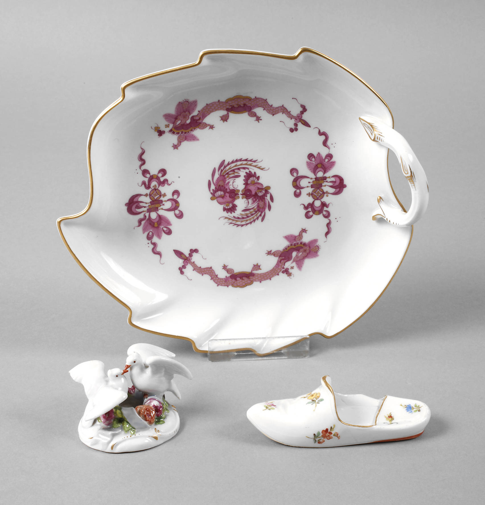 Meissen Konvolut Zierporzellane