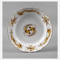Meissen Platte ”Reicher Drache, gelb”111