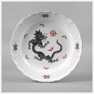 Meissen Wandteller ”Mingdrache”