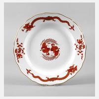 Meissen Wandteller ”Reicher Drache, rot”111
