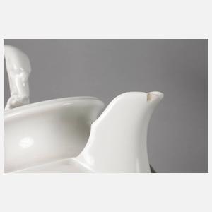 Meissen Kaffee-/Teeservice Weinlaubdekor