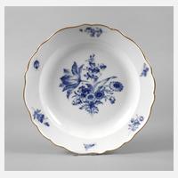 Meissen Platte ”Blaue Blume mit Insekten”111