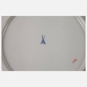 Meissen Speiseservice ”Blaue Blume mit Goldgräsern”