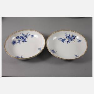 Meissen Speiseservice ”Blaue Blume mit Goldgräsern”
