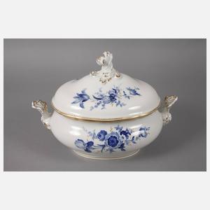 Meissen Speiseservice ”Blaue Blume mit Goldgräsern”