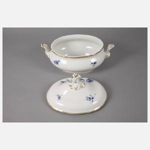 Meissen Speiseservice ”Blaue Blume mit Goldgräsern”