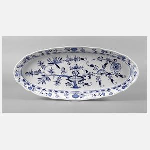 Meissen große Fischplatte ”Zwiebelmuster”