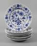 Meissen Konvolut Teller ”Zwiebelmuster”
