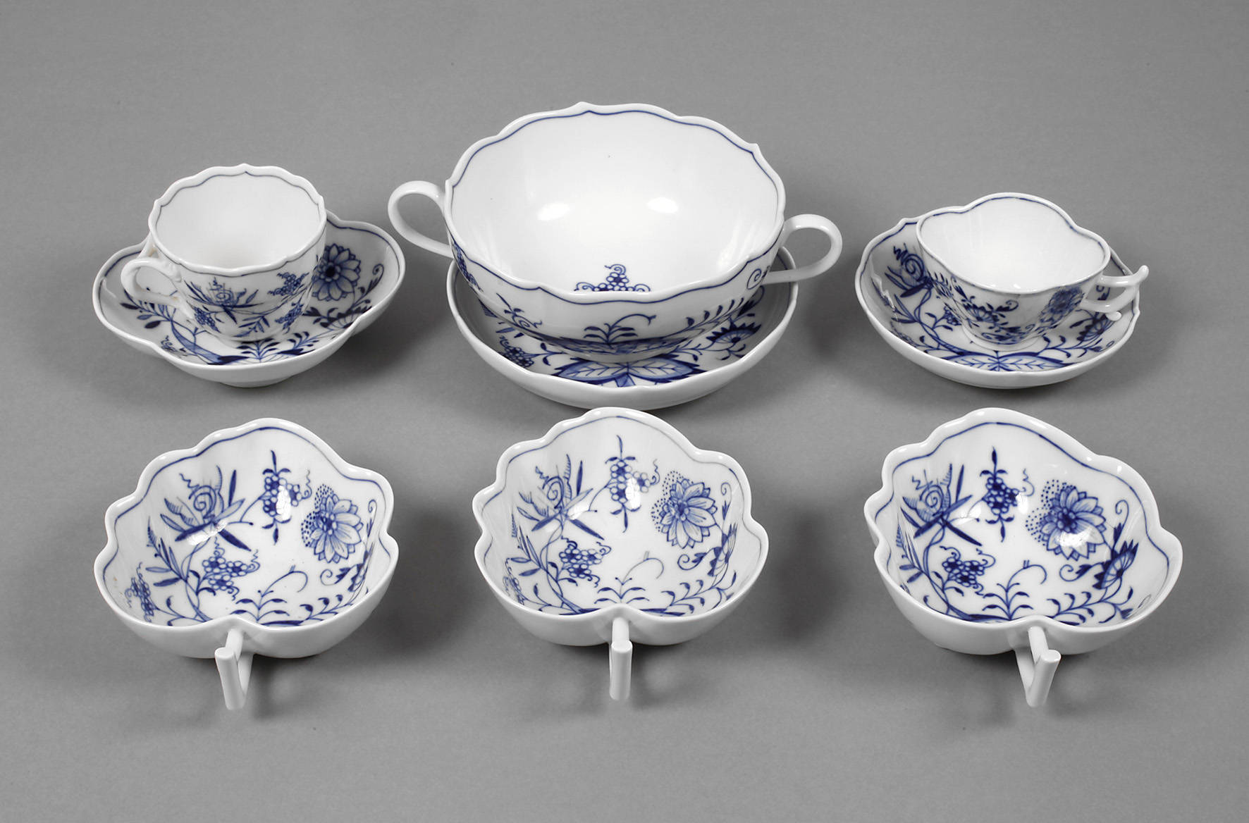 Meissen Konvolut ”Zwiebelmuster”