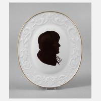 Meissen Erinnerungsplakette ”Heinrich von Kleist”111