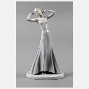 Metzler & Ortloff Dame in Abendkleid