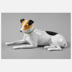 Pfeffer Gotha liegender Hund