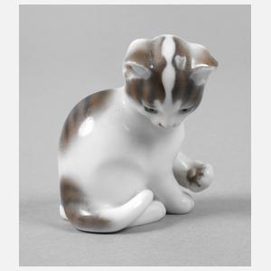 Rosenthal Miniatur ”Sitzende Katze”