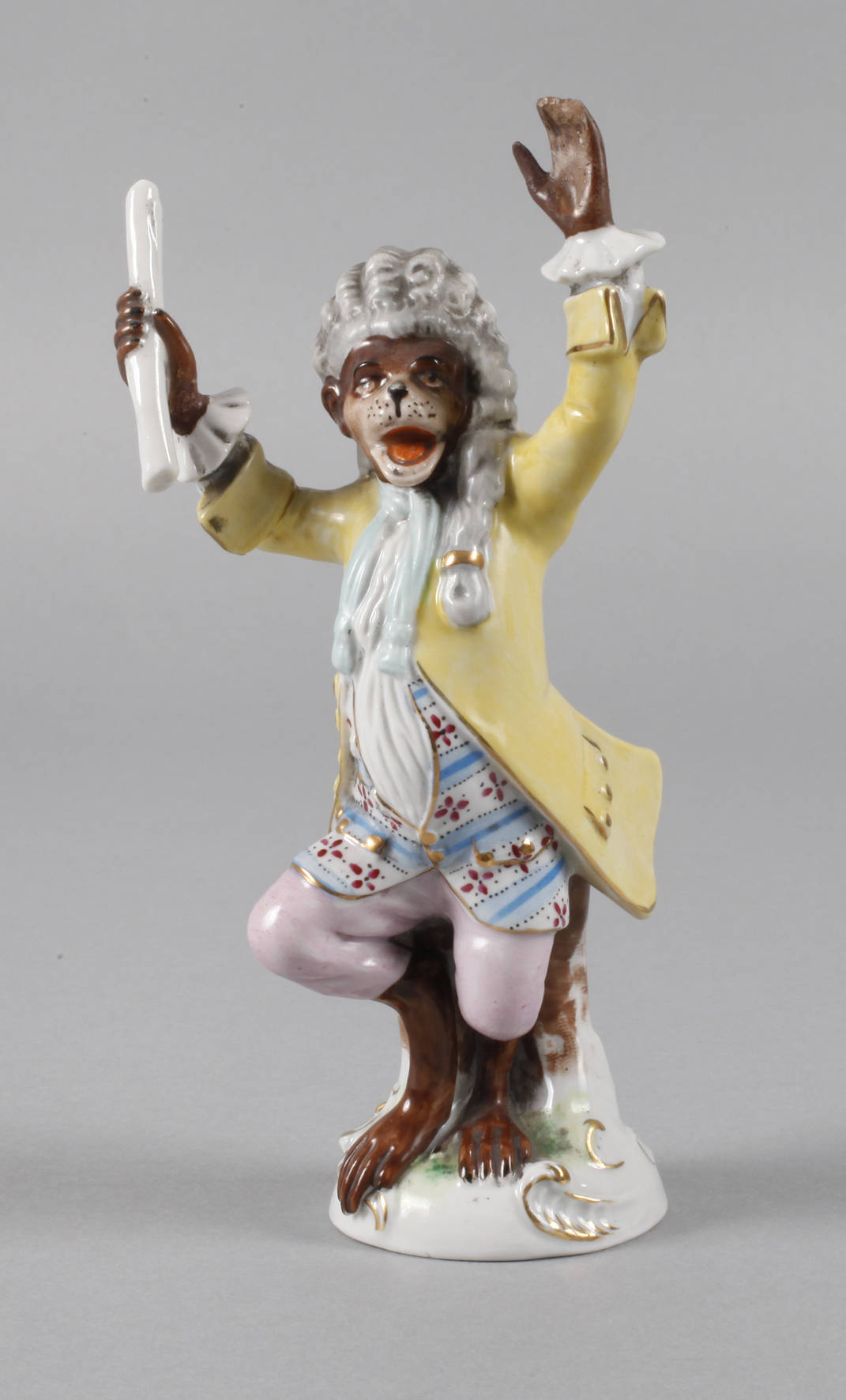 Scheibe-Alsbach Dirigent der Affenkapelle