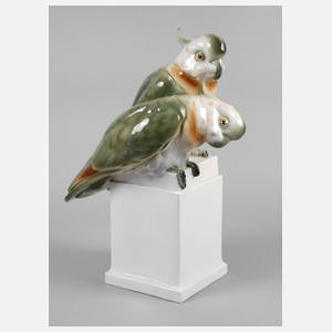 Schwarzburg ”Haubenpapageiengruppe”