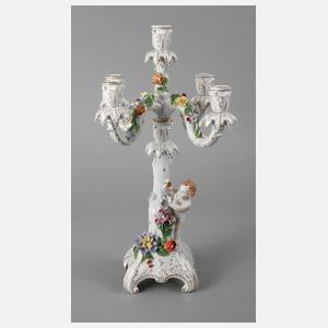 Carl Thieme Potschappel figürlicher Kerzenleuchter