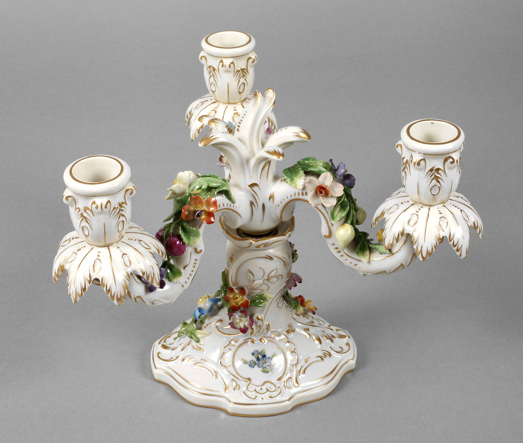 Carl Thieme Potschappel Kerzenleuchter