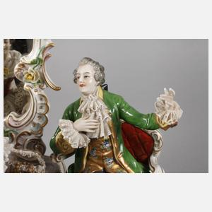 Volkstedt Rokokopaar am Frisiertisch