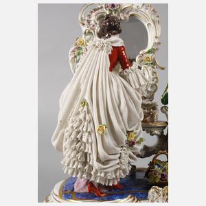 Volkstedt Rokokopaar am Frisiertisch