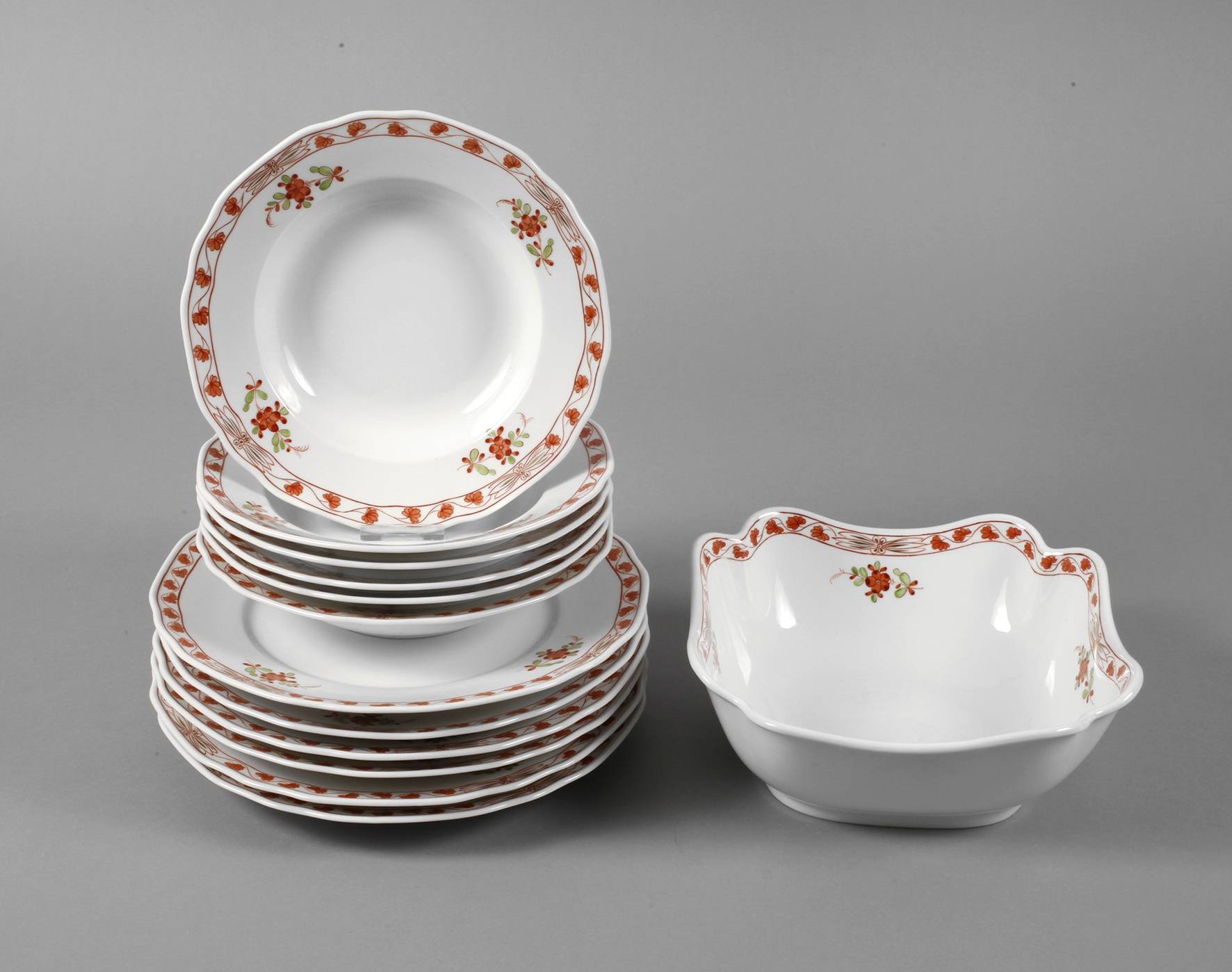 Augarten Wien Speiseservice Hausmalerei