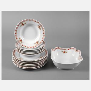 Augarten Wien Speiseservice Hausmalerei